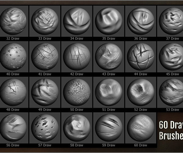 ArtStation - Damage Maker: 300 ZBrush Brushes, 240 Blender Brushes & 60 ...