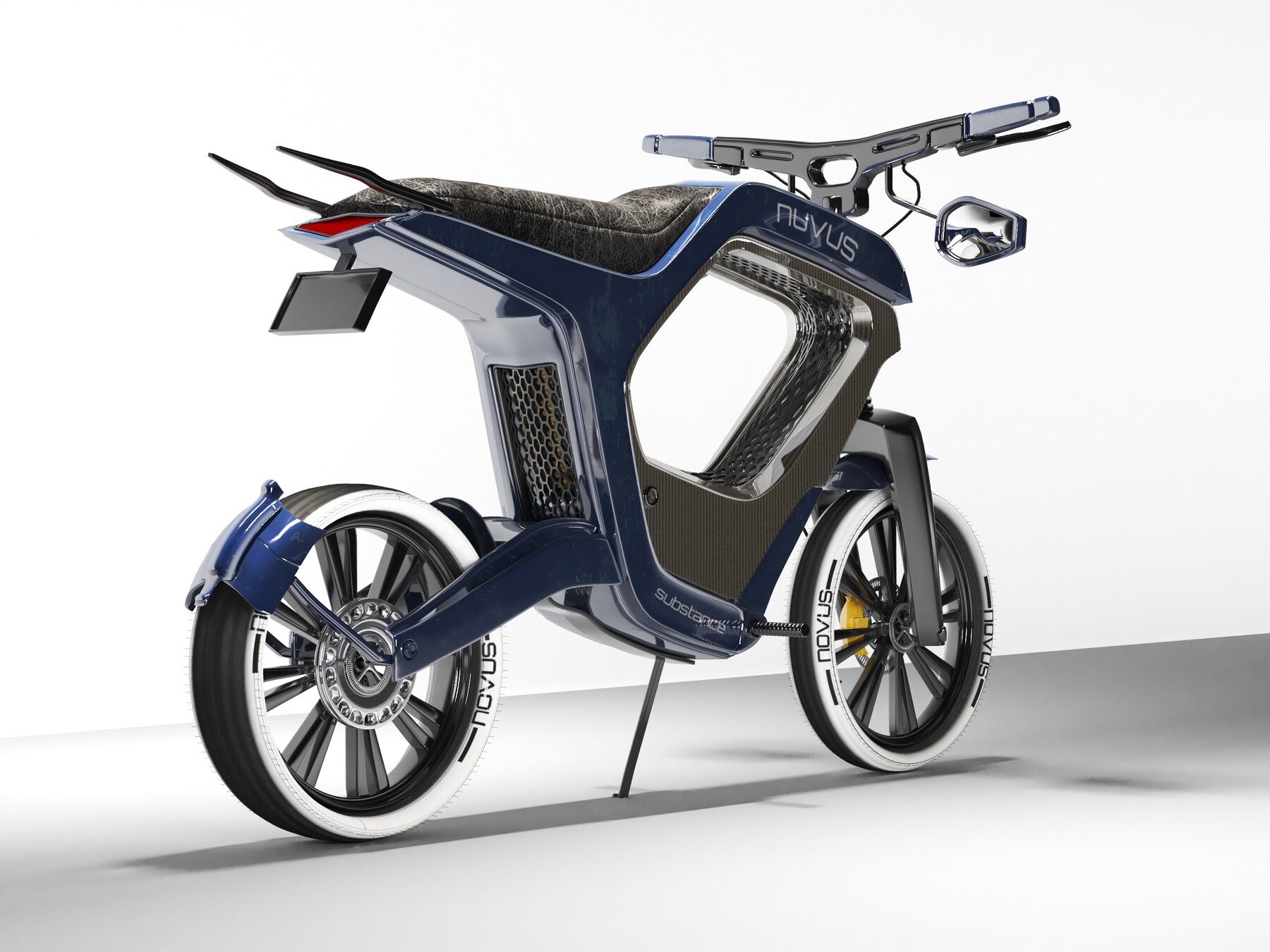 ArtStation hard surface electric novus bike Game Assets