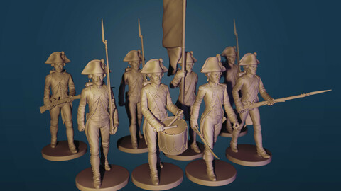 French napoleonic infantry 1804-1807