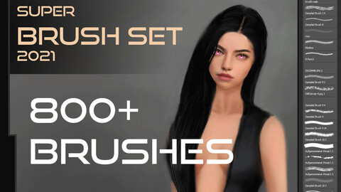 800+ Brushes Full Brush Set --Super Brush set 2021--