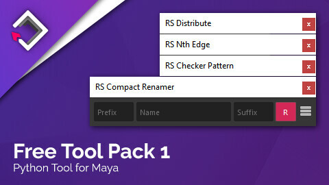 Free Tool Pack 1 for Maya