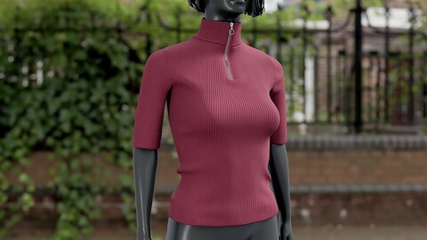 Realistic Women's Tshirt 3