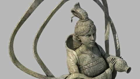Pool - Sculpture - Fairy 02