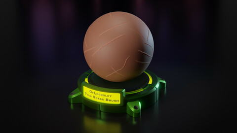Thin Scar 3D Multi Alpha Brush by OfLocksley