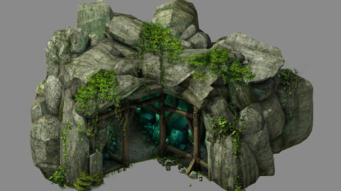 Explore the mountains - mine 01