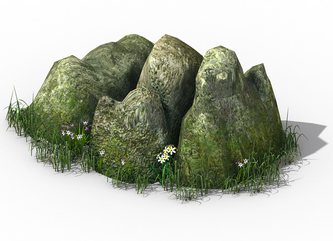 Mountain 3d model. Nature Rocks Assets 3d. Горы 3д модель. 3d model Mountain download.