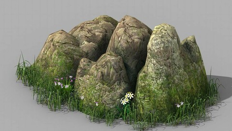Explore the mountains - rock 02