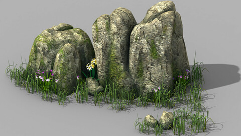 Explore the mountains - Rocks 03
