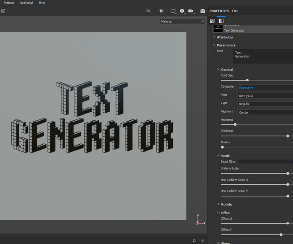ArtStation Text Generator Tutorials