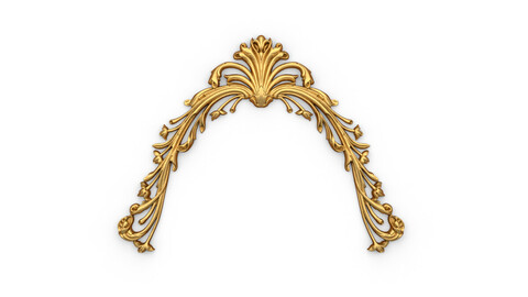 Classic decor ornament 10 3D  model