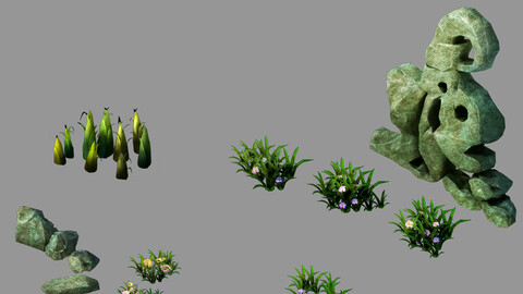 Forsaken Forest - Plant - Stone 21