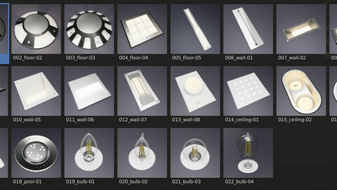 Inserts Lamps Pack v1.0 for Meshmachine