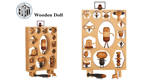 Wooden Doll