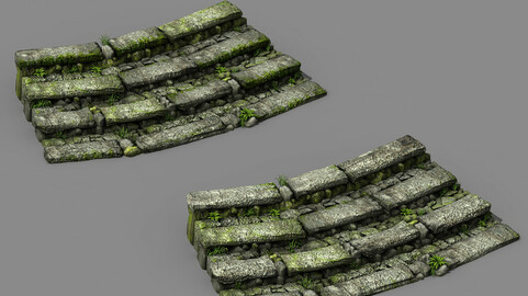 New Village - stone steps 05