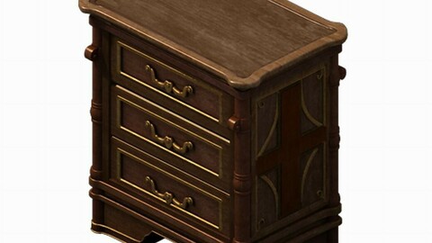 Church Hospital - Nightstand 01