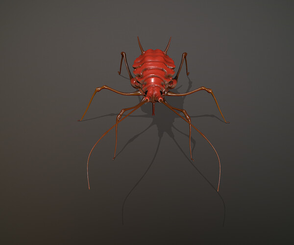 ArtStation - Aphid Mutant | Game Assets