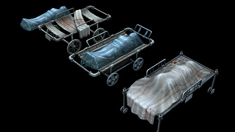 Church Hospital - Body Cart 01