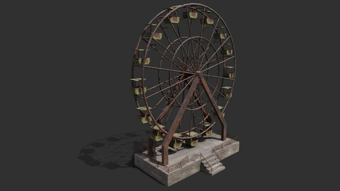 Abandoned Ferris Wheel PBR