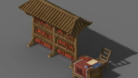 Journey to the West - month temple props