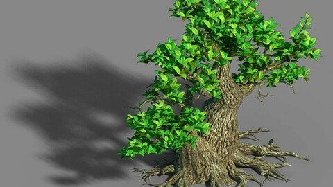 Grass Temple Village - Tree 01