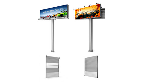 Highway Soundproof Barrier and Billboards