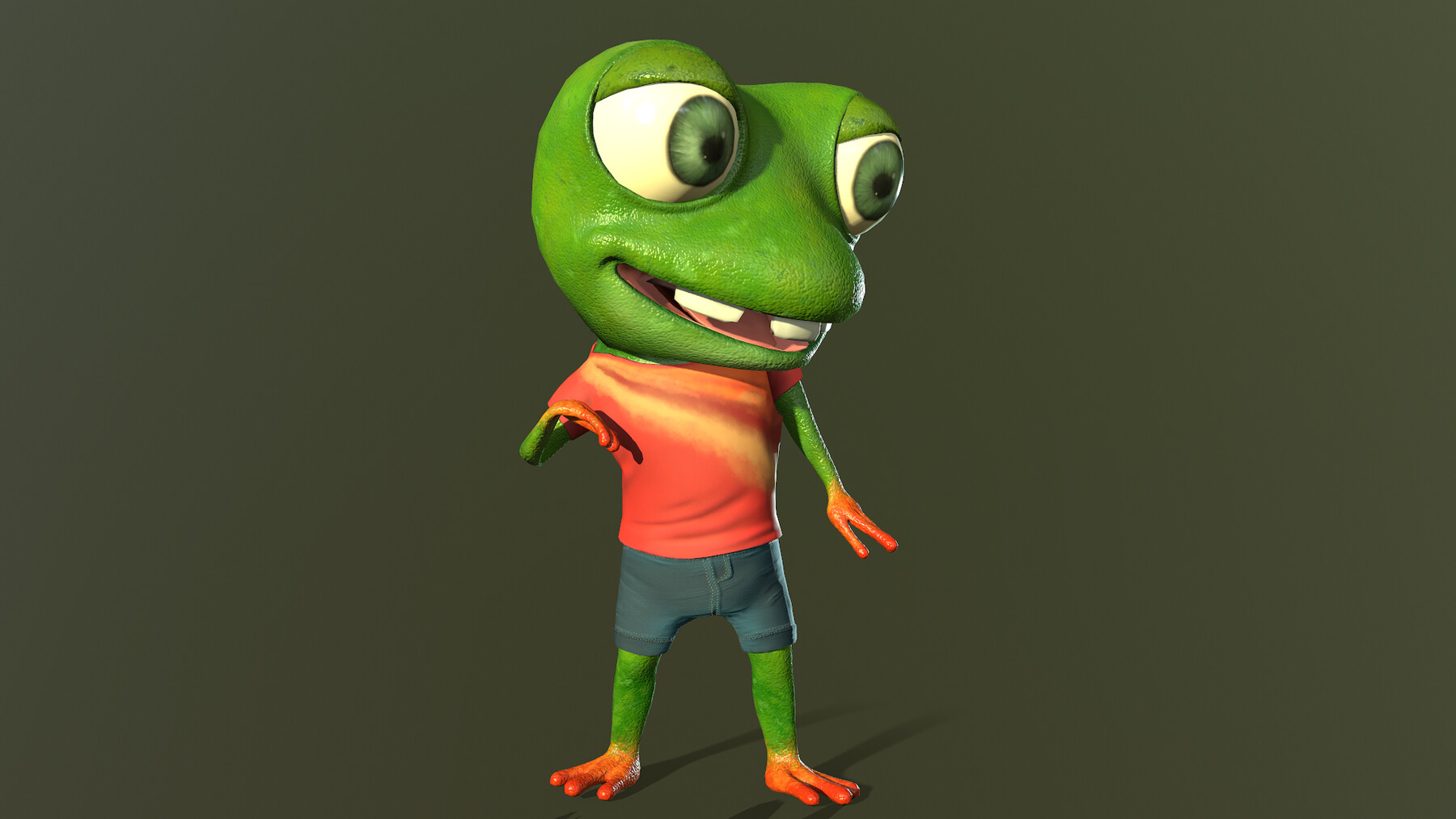 ArtStation - Mr.Cracker (Frog) | Game Assets