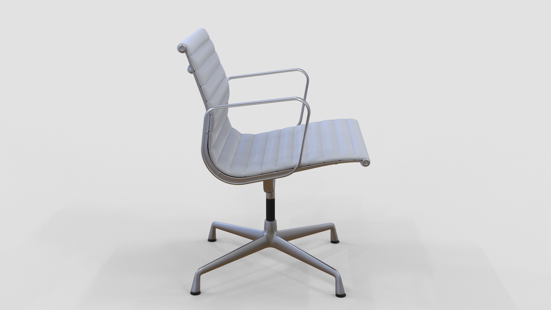 ArtStation - Vitra Aluminium Chair 107 White | Resources
