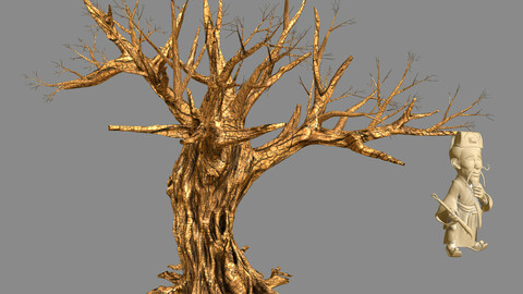 Fox Qishan - ruins film - dry tree 02
