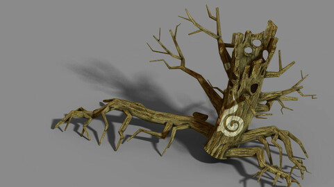 Fox Qishan - altar dead tree 01