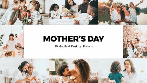 20 Mother's Day LUTs and Lightroom Presets