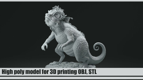 Dragon for 3D printing