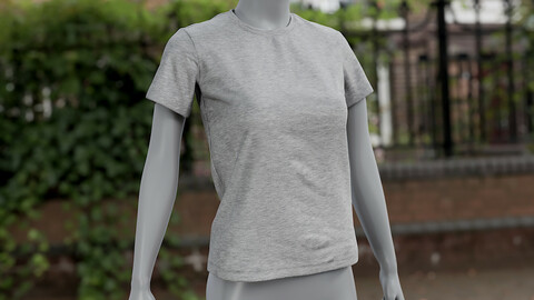 Realistic Women's T-Shirt 4
