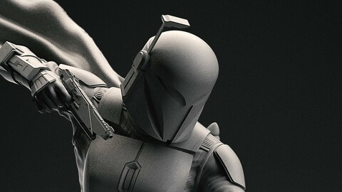 Bo Katan 3D Print Ready STL Files