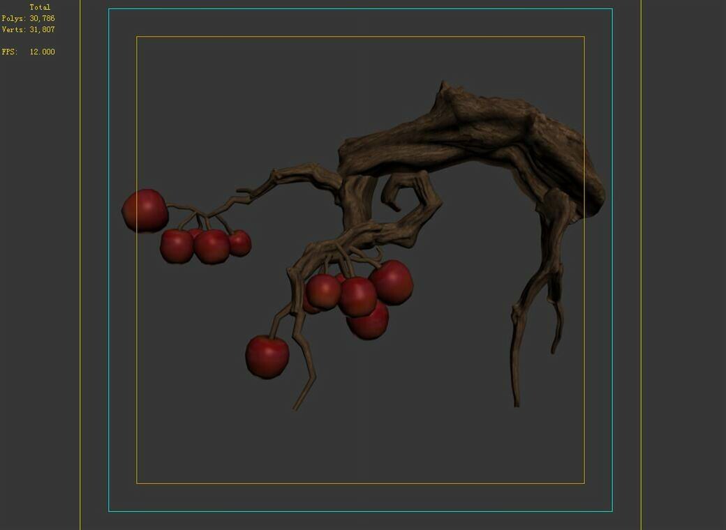 ArtStation - Empty Mulberry - small tree 01 | Resources