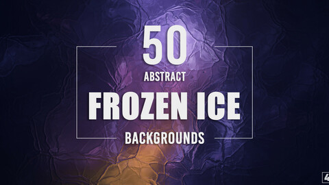 50 Abstract Frozen Ice Backgrounds