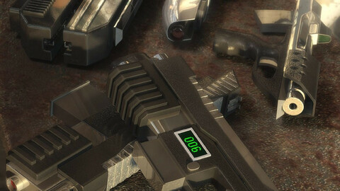 Science Fiction Pistols