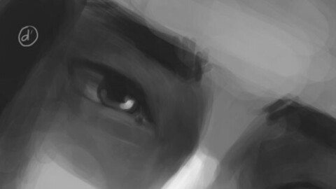 the face a young gentleman