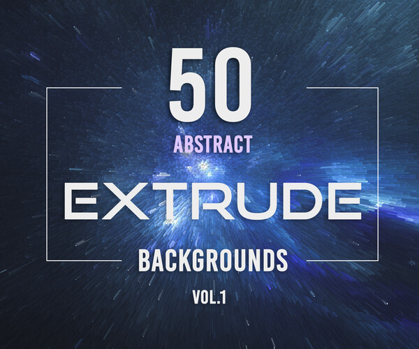 ArtStation - 50 Extrude Backgrounds - Vol. 1 | Artworks