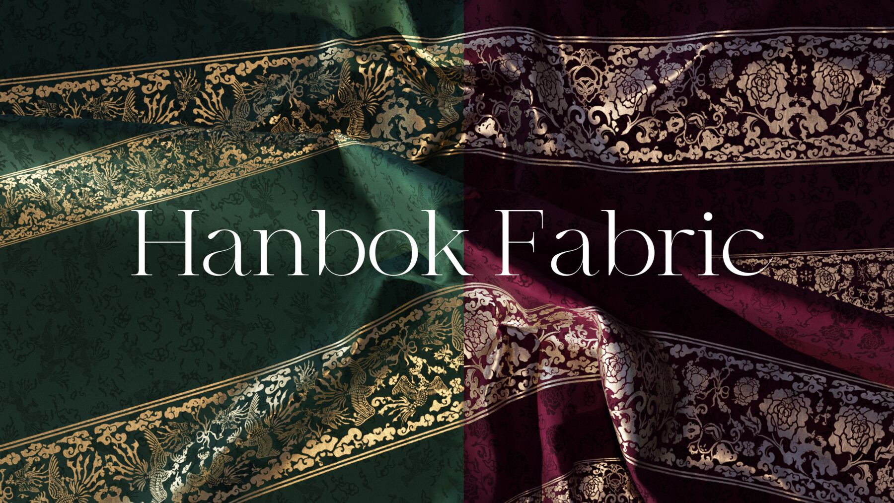 ArtStation Hanbok fabric Resources