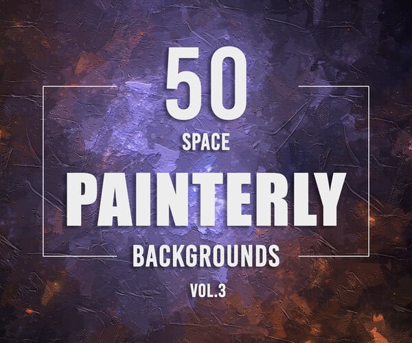 ArtStation - 50 Painterly Space Backgrounds - Vol. 3 | Artworks