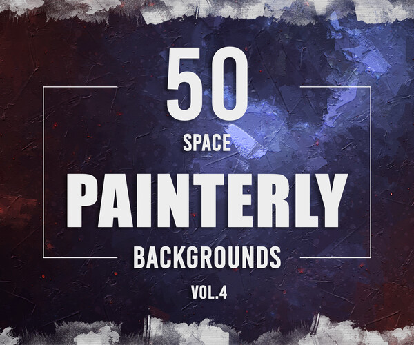 ArtStation - 50 Painterly Space Backgrounds - Vol. 4 | Artworks