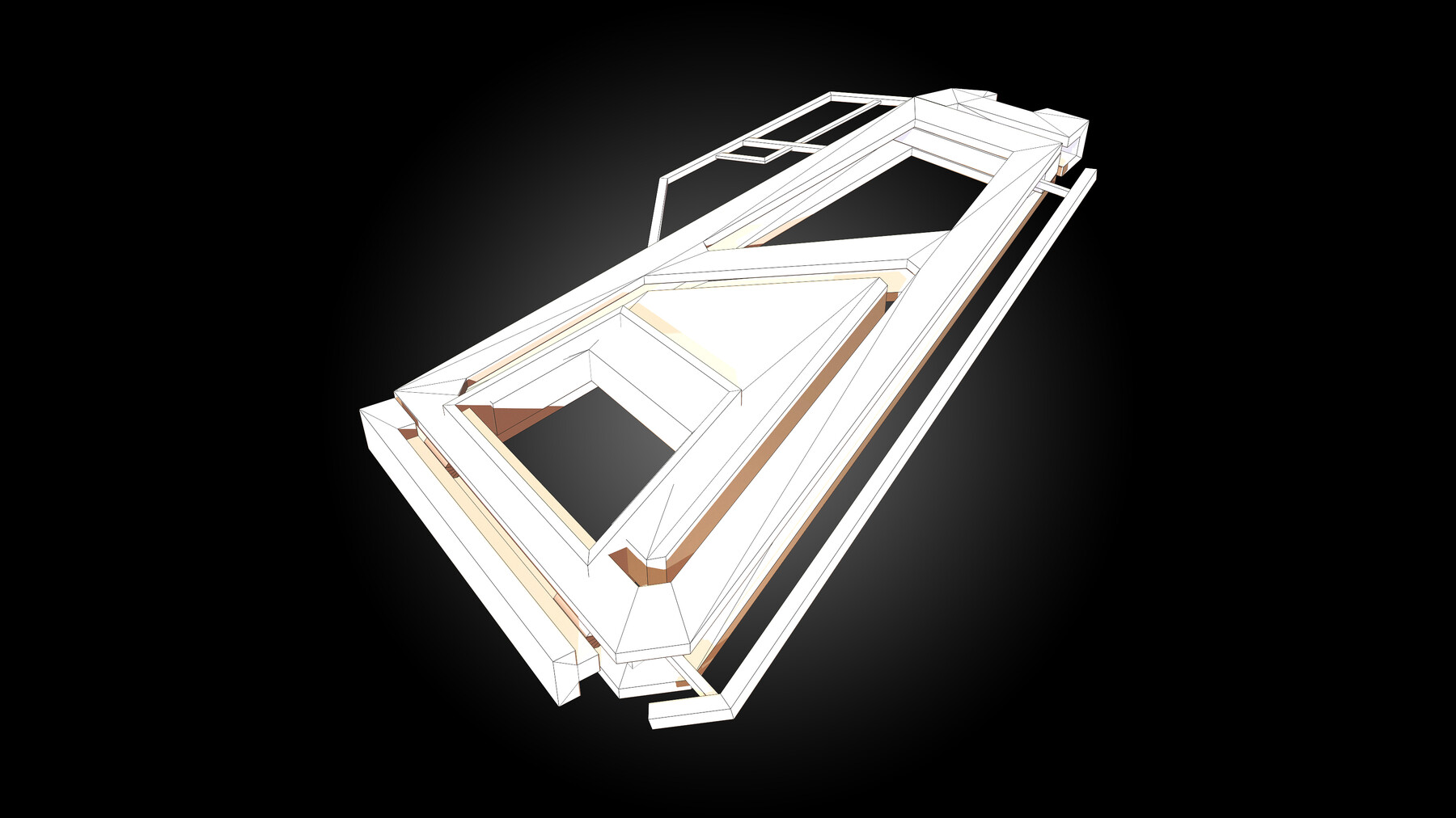 ArtStation - Wing Frame 'A' (LP) | Game Assets
