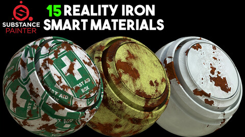 15 High Quality Iron Smart Material / .spsm