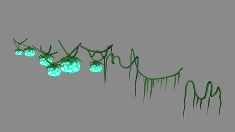 One hundred thousand mountains - glowing fruit 01