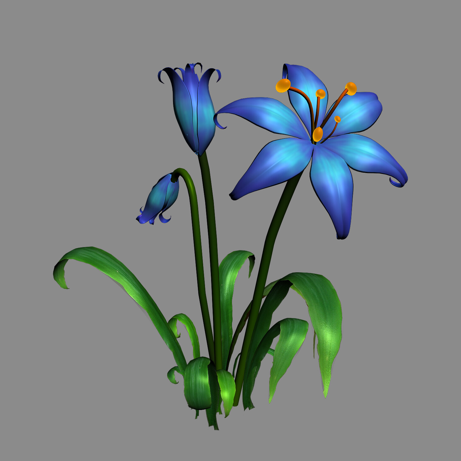 ArtStation - Tian Yin Temple - flowers 01 | Resources