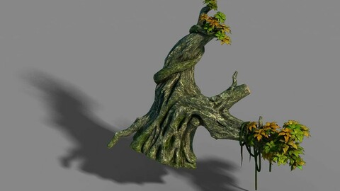 Small bamboo peak - dry tree head 01
