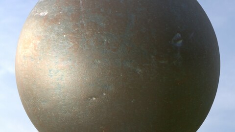 Metal Door 6 PBR Material