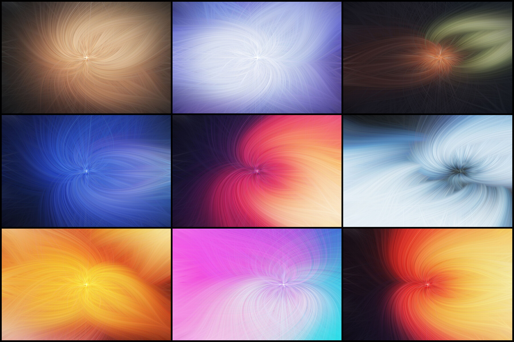 ArtStation - 50 Twisted Light Fibers Backgrounds - Vol. 1 | Artworks