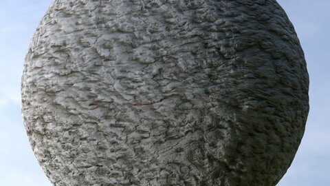 White Wall 19 PBR Material