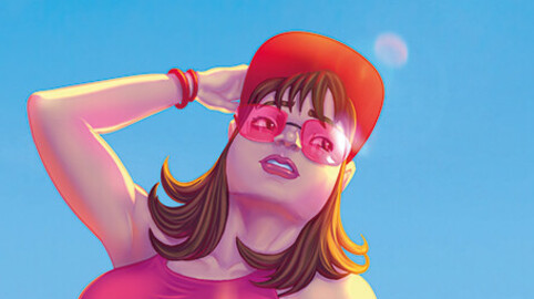 Summer Day High Resolution Illustration